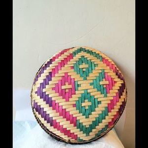 Kenyan handmade woven basket